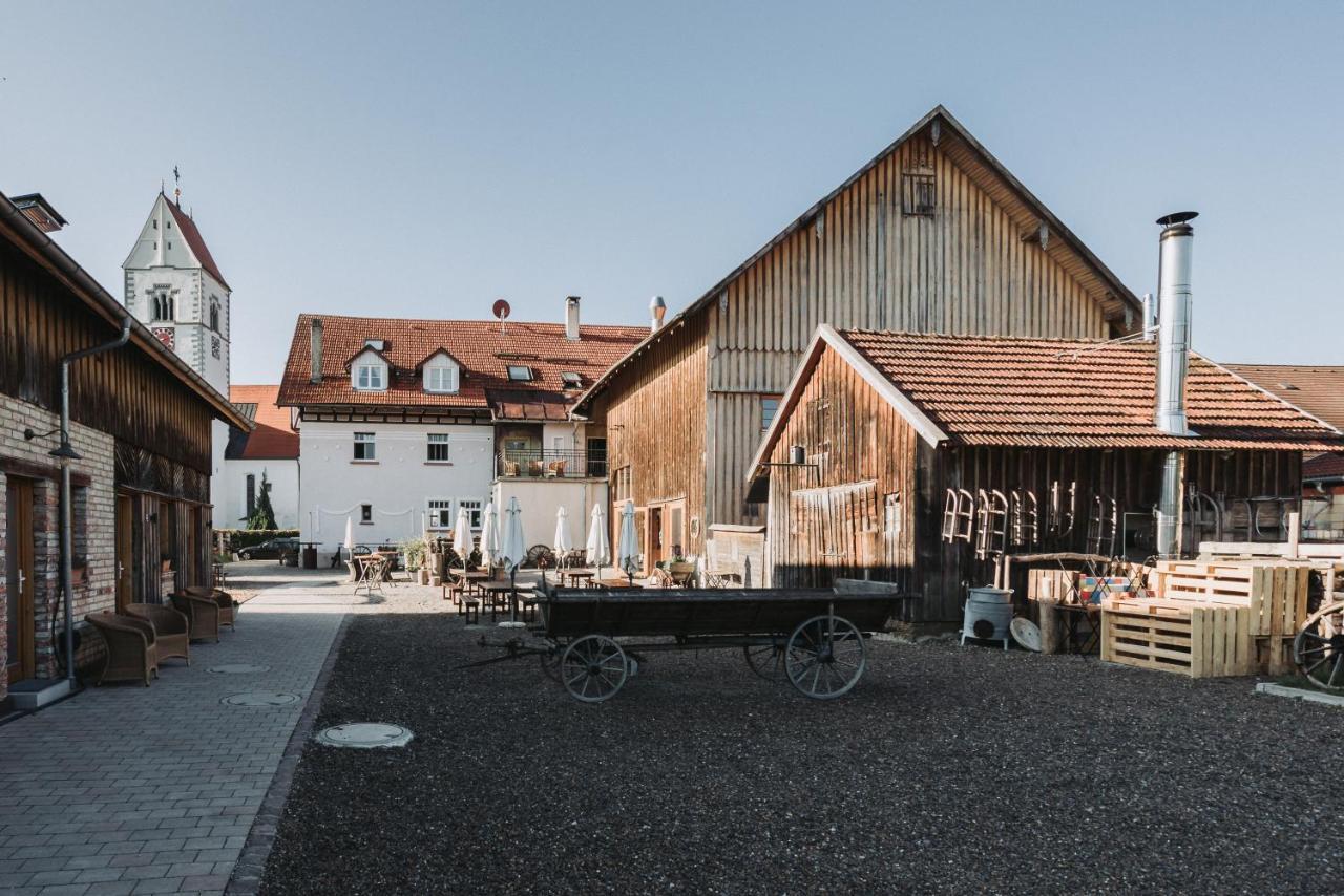 Allgaeuer Genusshotel Und Historischer Dorfgasthof Hirsch Leutkirch im Allgäu Eksteriør bilde